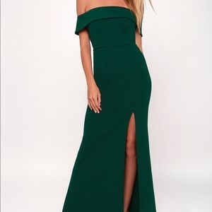 Lulu’s  Off-the-Shoulder Maxi Dress
